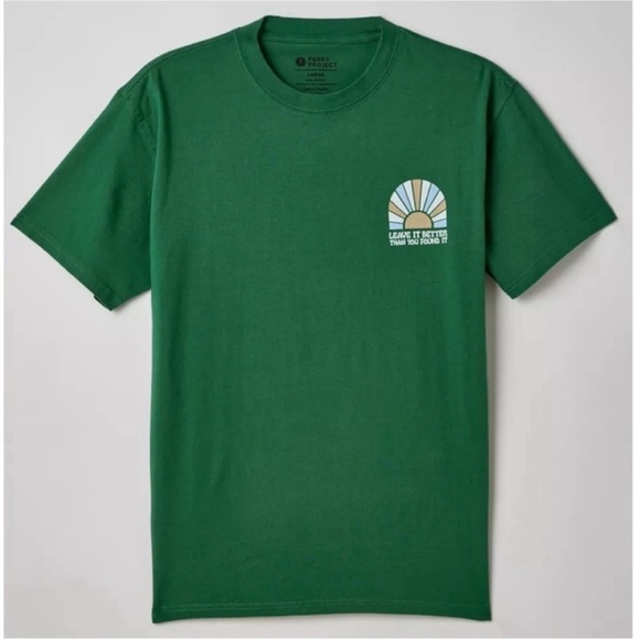 Parks Project Tops - NWOT Parks Project Leave It Be Tee Size Large